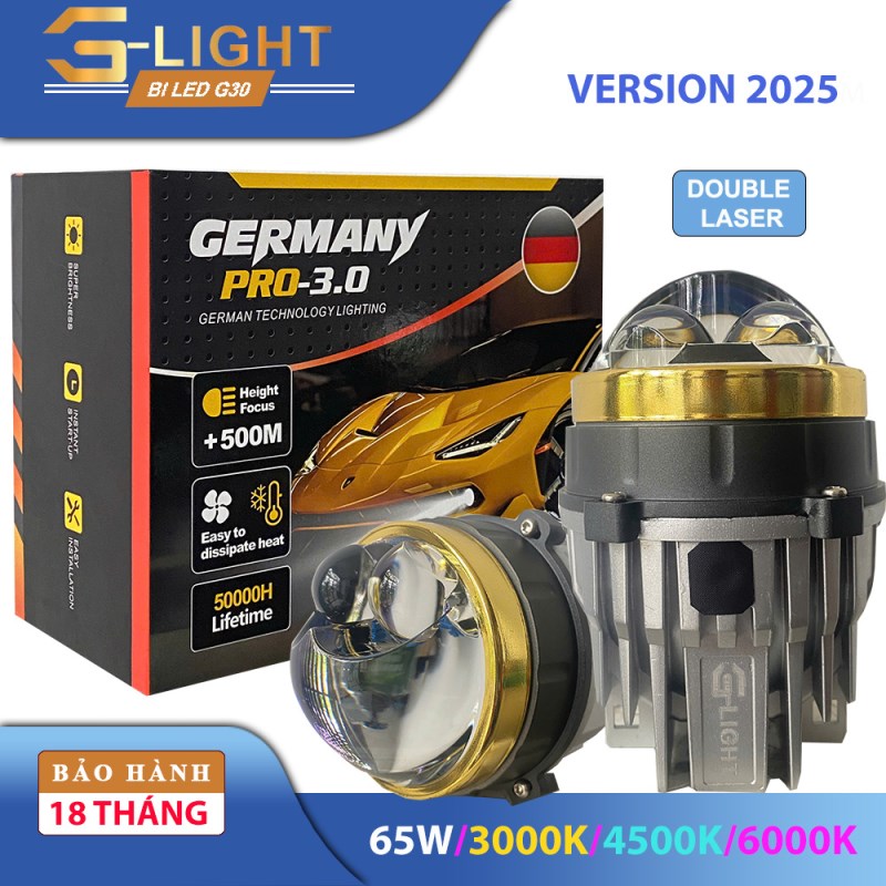 BI Gầm GERMANY PRO 3.0 (DOUBLE LASER)